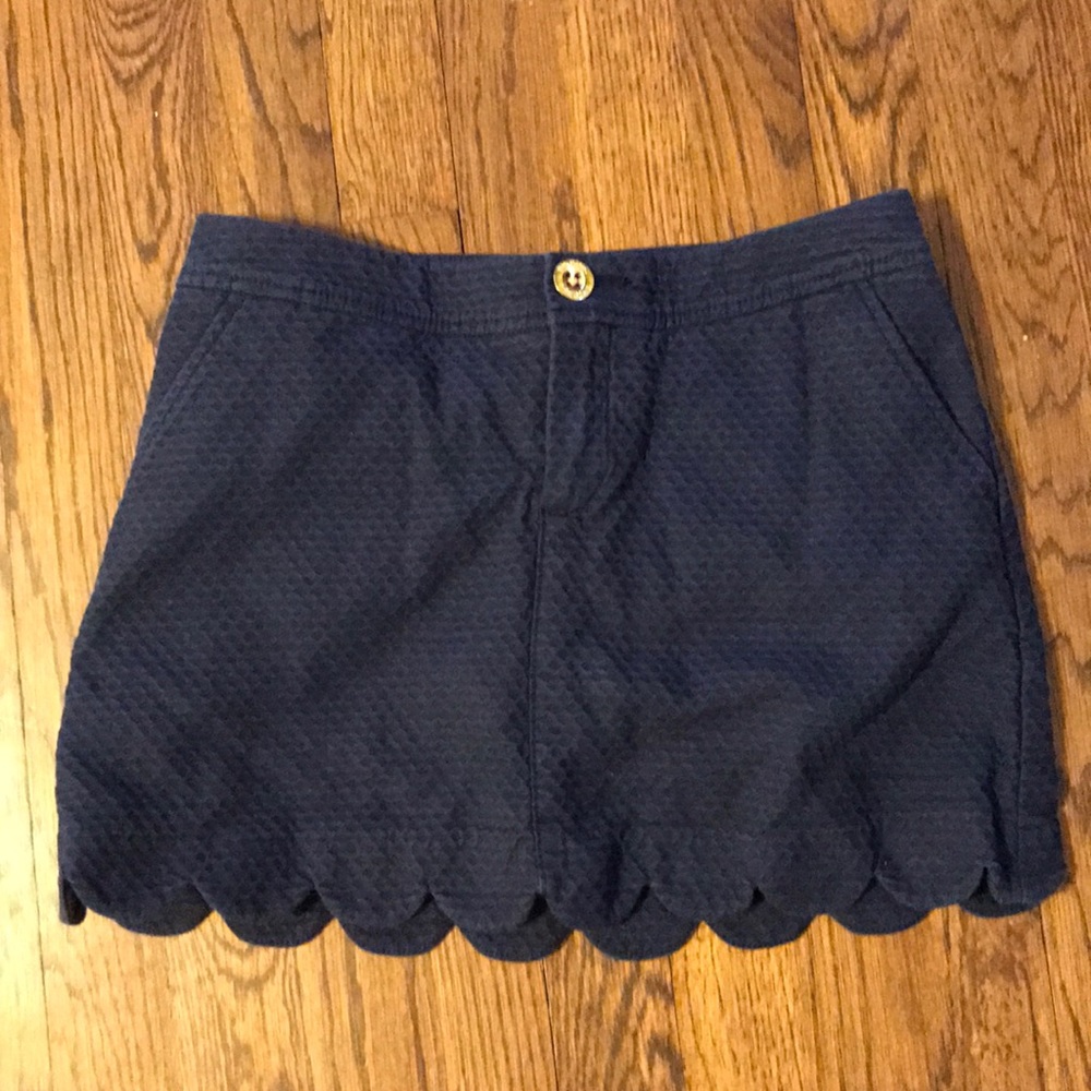 Lilly Pulitzer Scalloped Skort.